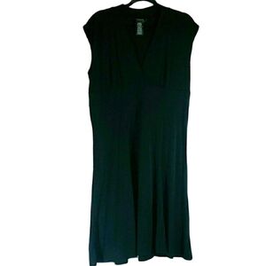 GEORGE Strecth Black Dress Size XL 16/18